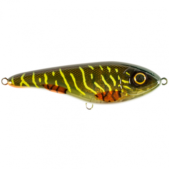 Buster Jerk, sinking, 15cm, Green Motoroil Pike UV i gruppen Sluker / Jerkbait hos Sportfiskeprylar.se (29-EG048-C755G)