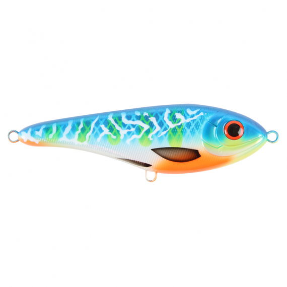 Buster Jerk, shallow, 15cm, 66g - Blue Fire i gruppen Sluker / Jerkbait hos Sportfiskeprylar.se (29-EG048S-CWC001)