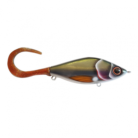 TrueGlide Guppie Jr Shallow, 11cm, 58gr - Kemijokki - Motoroil Glitter i gruppen Sluker / Tailbaits Og Hybrid Baits hos Sportfiskeprylar.se (29-EG208AS-TR014)