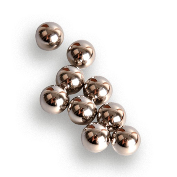 Strike Pro Catchy Spare Stainless Balls - 9pcs i gruppen Kroker Og Terminal Takkel / Søkker Og Lodd hos Sportfiskeprylar.se (29-EG230-RS)