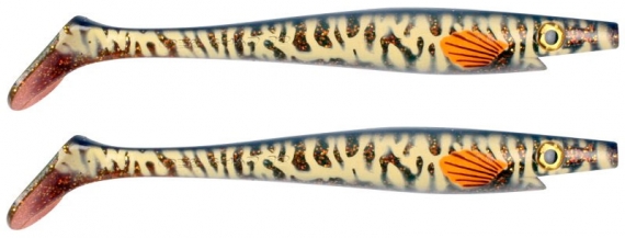 Pig Shad Junior 20cm (2-pack) - Söder Motoroil Musky i gruppen Sluker / Softbaits / Gjedde Softbaits hos Sportfiskeprylar.se (29-SP172C-SP17)