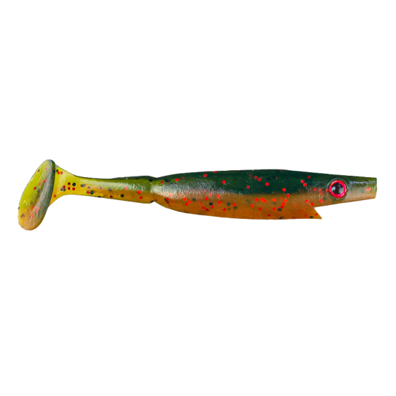 Piglet Shad, 10cm, 7g (6-pack) - Chartreuse Mullet i gruppen Sluker / Softbaits / Abbor Softbaits Og Gjørs Softbaits hos Sportfiskeprylar.se (29-SP172E-C026)