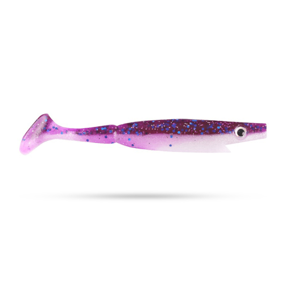 Piglet Shad, 10cm, 7g (6-pack) - Royal Pearl i gruppen Sluker / Softbaits / Abbor Softbaits Og Gjørs Softbaits hos Sportfiskeprylar.se (29-SP172E-C029)