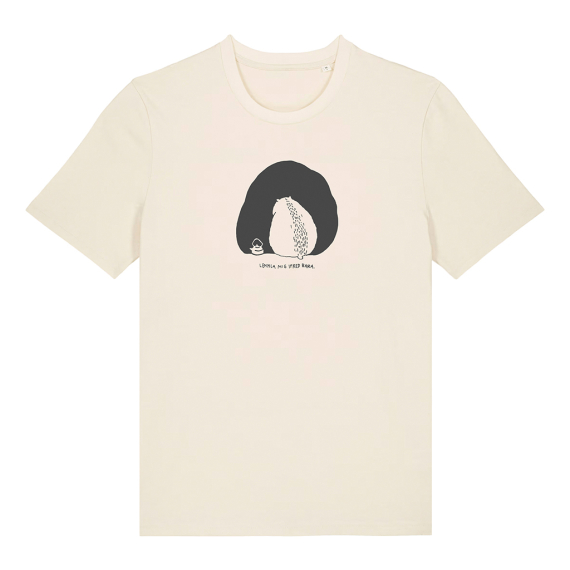 Lemmel T-Shirt Lemmla mig ifred - Nature white i gruppen Klær Og Fottøy / Klær / T-Skjorte hos Sportfiskeprylar.se (3010116-7134r)