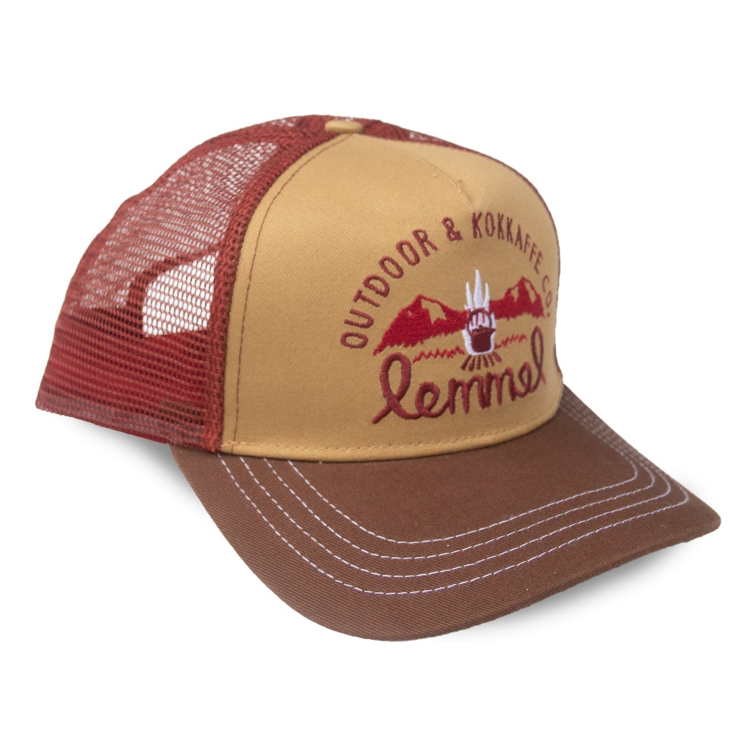 Lemmel Trucker Cap Keep on Truckin Mama Brown/Burgundy i gruppen Klær Og Fottøy / Caps Og Annet Hodeplagg / Caps hos Sportfiskeprylar.se (3020201-5832)