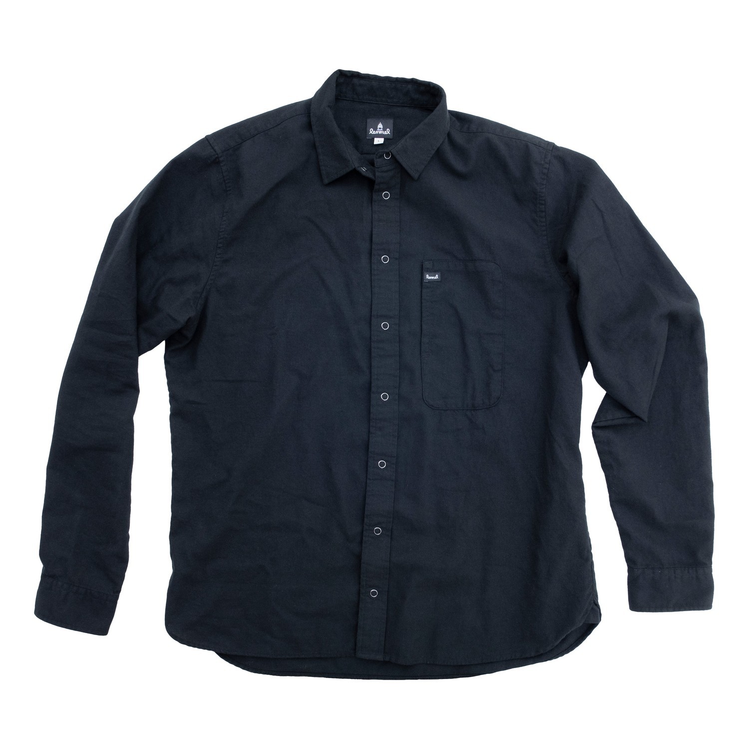 Lemmel Shirt Överboda Flanell Black i gruppen Klær Og Fottøy / Klær / Skjorter hos Sportfiskeprylar.se (3040101-5334r)