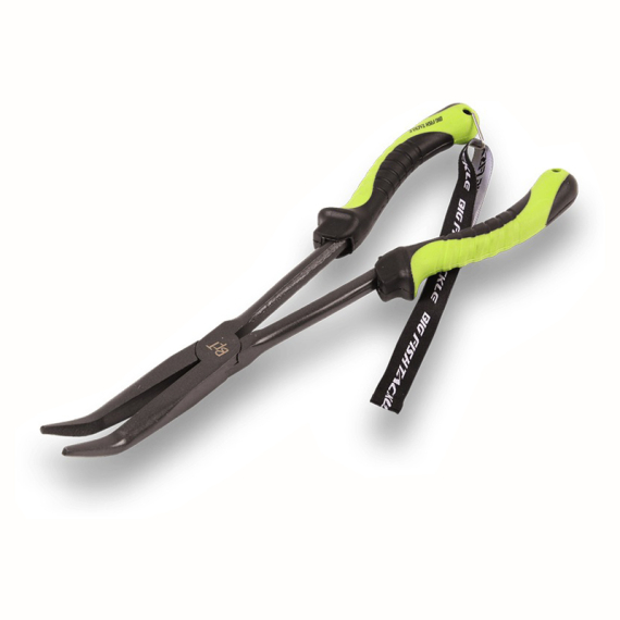 BFT Long Nose Pliers 28cm, Bent - Teflon Coated i gruppen Fiskemetoder / Isfiske / Utstyr Og Tilbehør Isfiske / Tenger Og Sakser hos Sportfiskeprylar.se (31-TX43B)