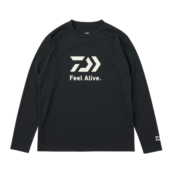 Daiwa Clean Ocean Long Sleeve Shirt Black i gruppen Klær Og Fottøy / Klær / Gensere / Langarmet Tskjorte hos Sportfiskeprylar.se (32-224520r)