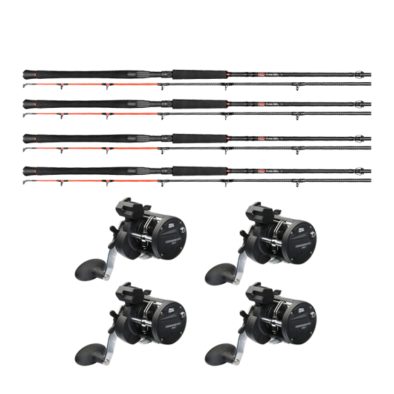 Daiwa Söder Custom Predator Trolling & Abu Garcia Cardinal Combo 4-Pack i gruppen Kombinasjoner / Trollingsett hos Sportfiskeprylar.se (32-224648ABUSET4PCS)