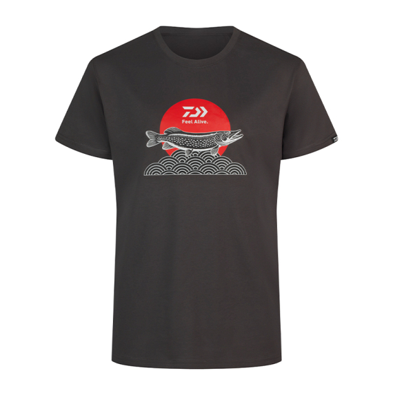 Daiwa T-Shirt Japan Pike i gruppen Klær Og Fottøy / Klær / T-Skjorte hos Sportfiskeprylar.se (32-228621r)