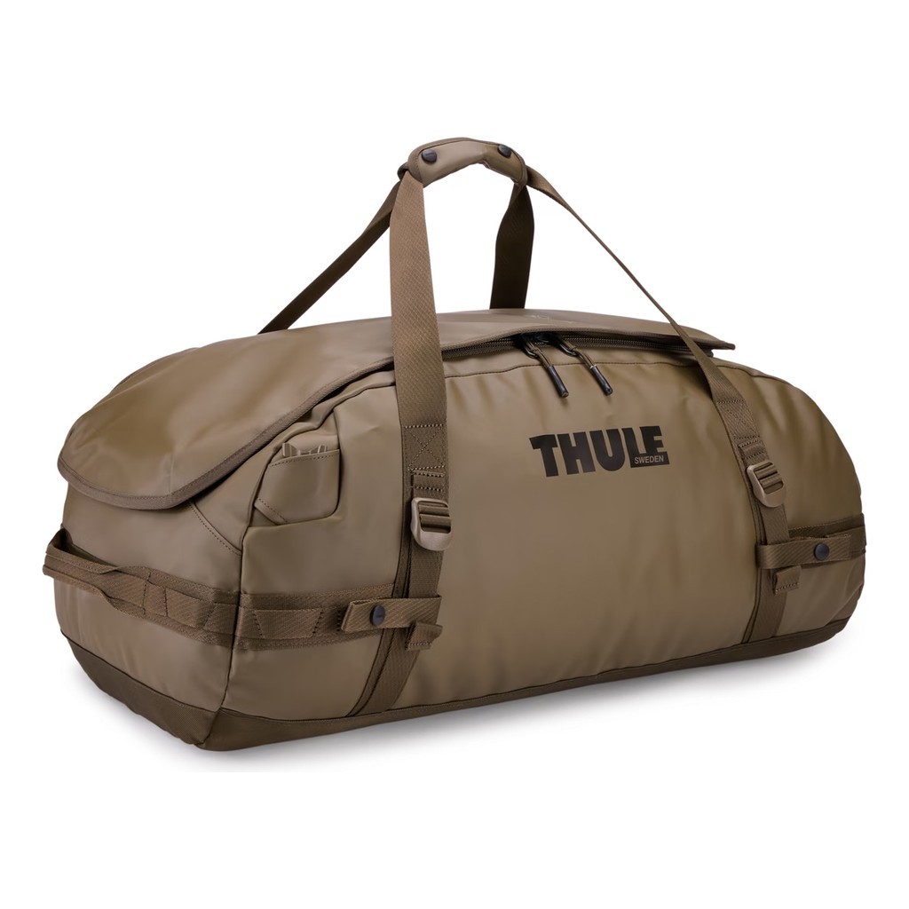 Thule Chasm Recycled Duffel 70L - Deep Khaki i gruppen Oppbevaring / Duffelbagger hos Sportfiskeprylar.se (3205141)