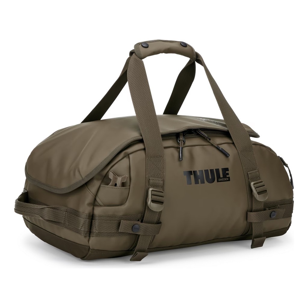 Thule Chasm Recycled Duffel 30L - Deep Khaki i gruppen Oppbevaring / Duffelbagger hos Sportfiskeprylar.se (3205587)