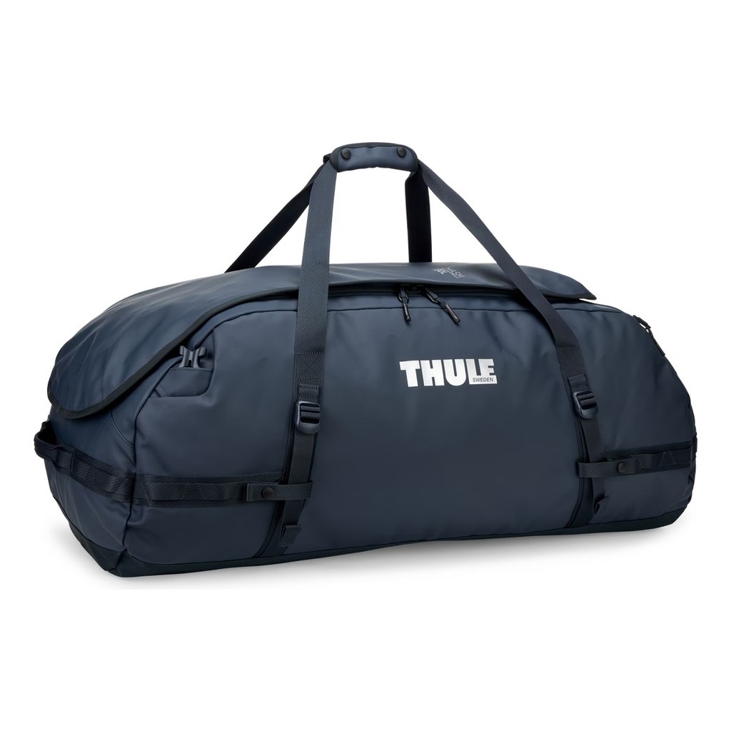 Thule Chasm Recycled Duffel 130L - Darkest Blue i gruppen Oppbevaring / Duffelbagger hos Sportfiskeprylar.se (3205599)