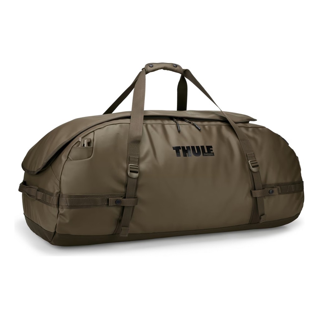 Thule Chasm Recycled Duffel 130L - Deep Khaki i gruppen Oppbevaring / Duffelbagger hos Sportfiskeprylar.se (3205600)