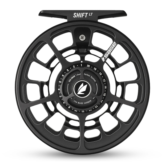 Sage Shift LT Fly Reel Stealth i gruppen Sneller / Fluesneller Og Ekstra Spoler / Fluesneller hos Sportfiskeprylar.se (322-4300R3402r)