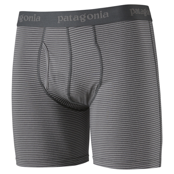 Patagonia M\'s Essential Boxer Briefs 6 in. Fathom: Forge Grey i gruppen Klær Og Fottøy / Klær / Mellomlag Og Undertøy / Undertøy hos Sportfiskeprylar.se (32560-FGFY-Mr)