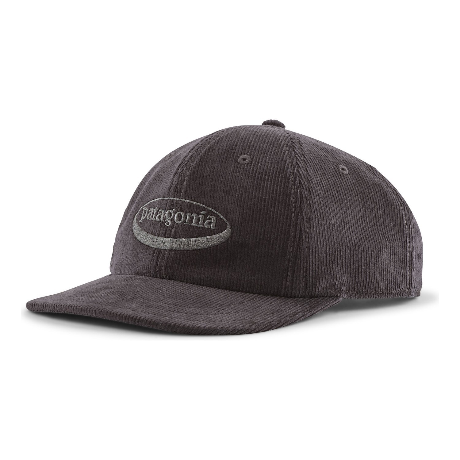 Patagonia Corduroy Cap \'95 Oval Logo: Ink Black i gruppen Klær Og Fottøy / Caps Og Annet Hodeplagg / Caps / Caps hos Sportfiskeprylar.se (33535-OLGB-ALL)