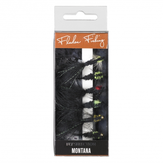 Fly Selection Montana i gruppen Sluker / Fluer / Flue Sett hos Sportfiskeprylar.se (34-1005)