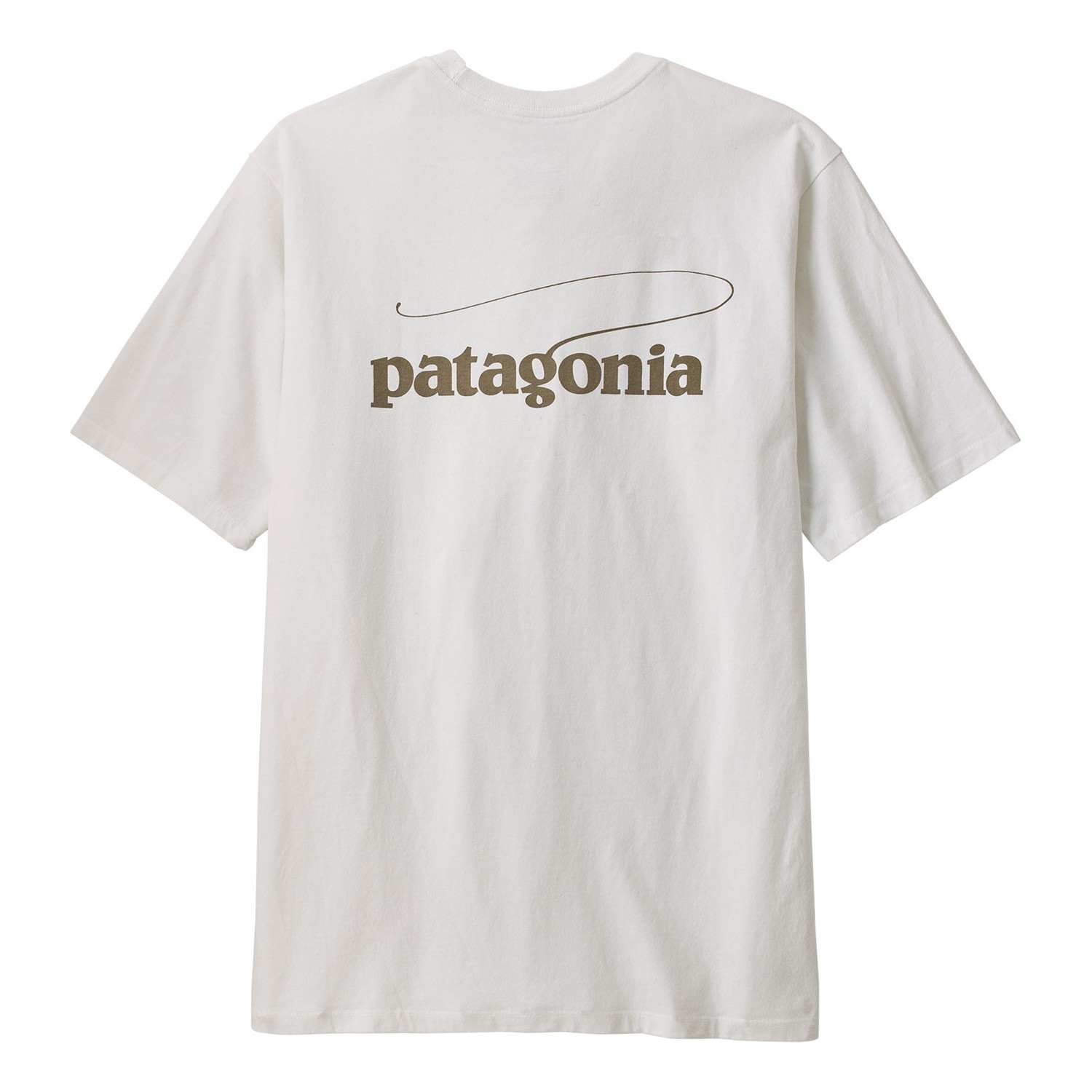 Patagonia M\'s Casting Logo Responsibili-Tee FBWI i gruppen Klær Og Fottøy / Klær / T-Skjorte hos Sportfiskeprylar.se (37811-FBWI-XXLr)