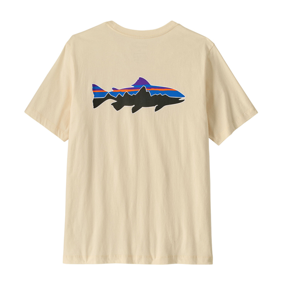 Patagonia M\'s Fitz Roy Trout T-Shirt UDNL i gruppen Klær Og Fottøy / Klær / T-Skjorte hos Sportfiskeprylar.se (37846-UDNL-Lr)