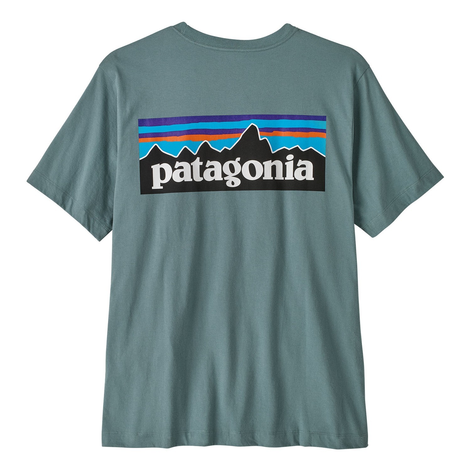 Patagonia M\'s P-6 Logo T-Shirt BLSG i gruppen Klær Og Fottøy / Klær / T-Skjorte hos Sportfiskeprylar.se (37882-BLSG-XXLr)