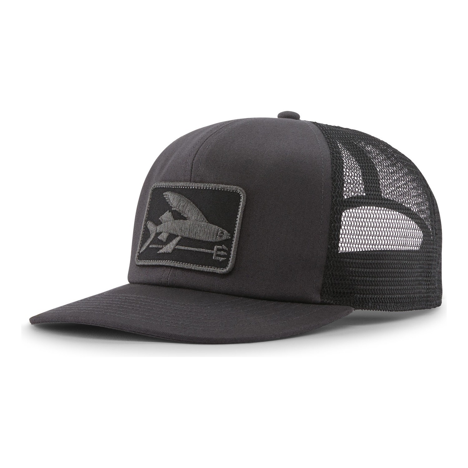 Patagonia Flying Fish Relaxed Trucker Hat INBK i gruppen Klær Og Fottøy / Caps Og Annet Hodeplagg / Caps / Trucker Caps hos Sportfiskeprylar.se (38229-INBK-ALL)