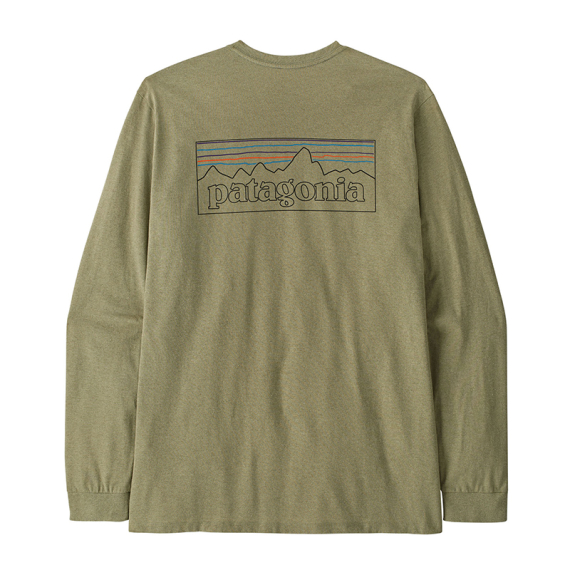 Patagonia M\'s L/S P-6 Logo Responsibili-Tee POGM i gruppen Klær Og Fottøy / Klær / T-Skjorte hos Sportfiskeprylar.se (38518-POGM-Lr)