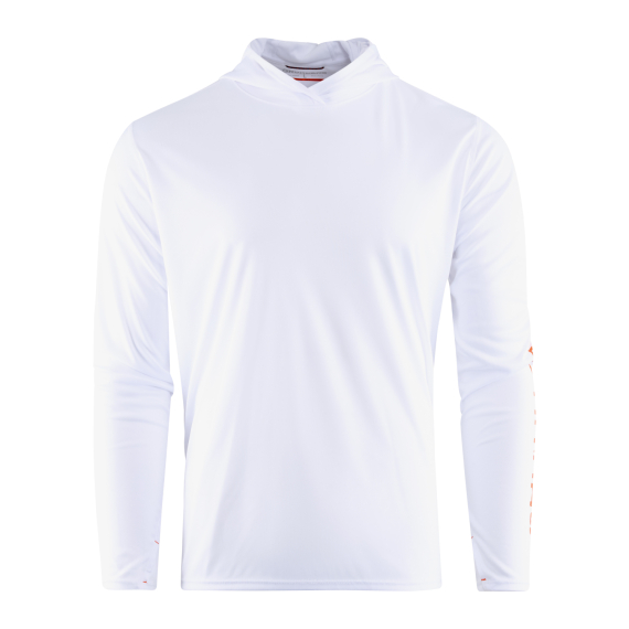 Grundéns Tough Sun Hoodie White i gruppen Klær Og Fottøy / Klær / Gensere / Hettegensere hos Sportfiskeprylar.se (40113-100-0014r)
