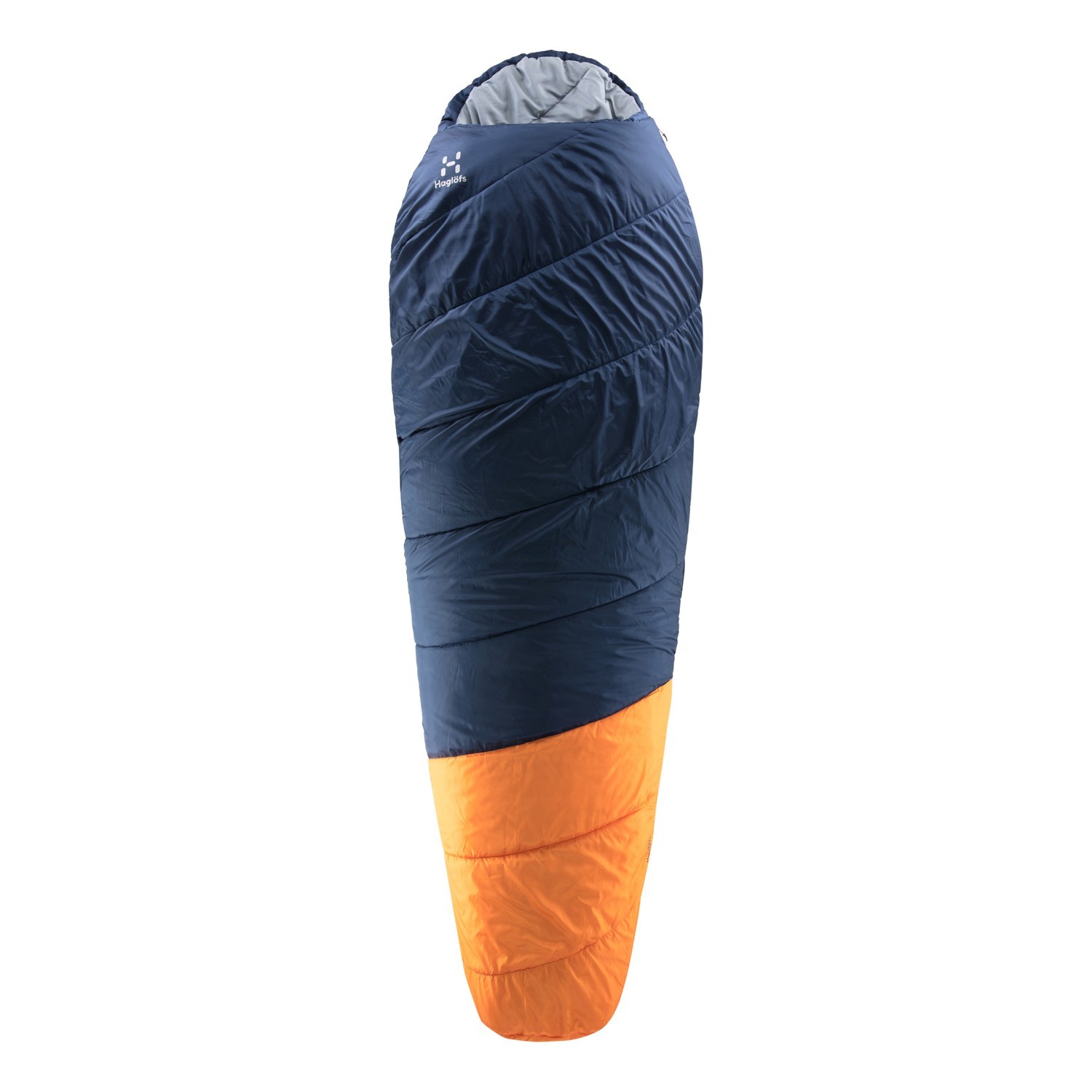 Haglöfs Spacelite -1 Midnight Blue/Tangerine 190L i gruppen Outdoor / Soveposer Og Puter / Soveposer hos Sportfiskeprylar.se (4162804GW220)
