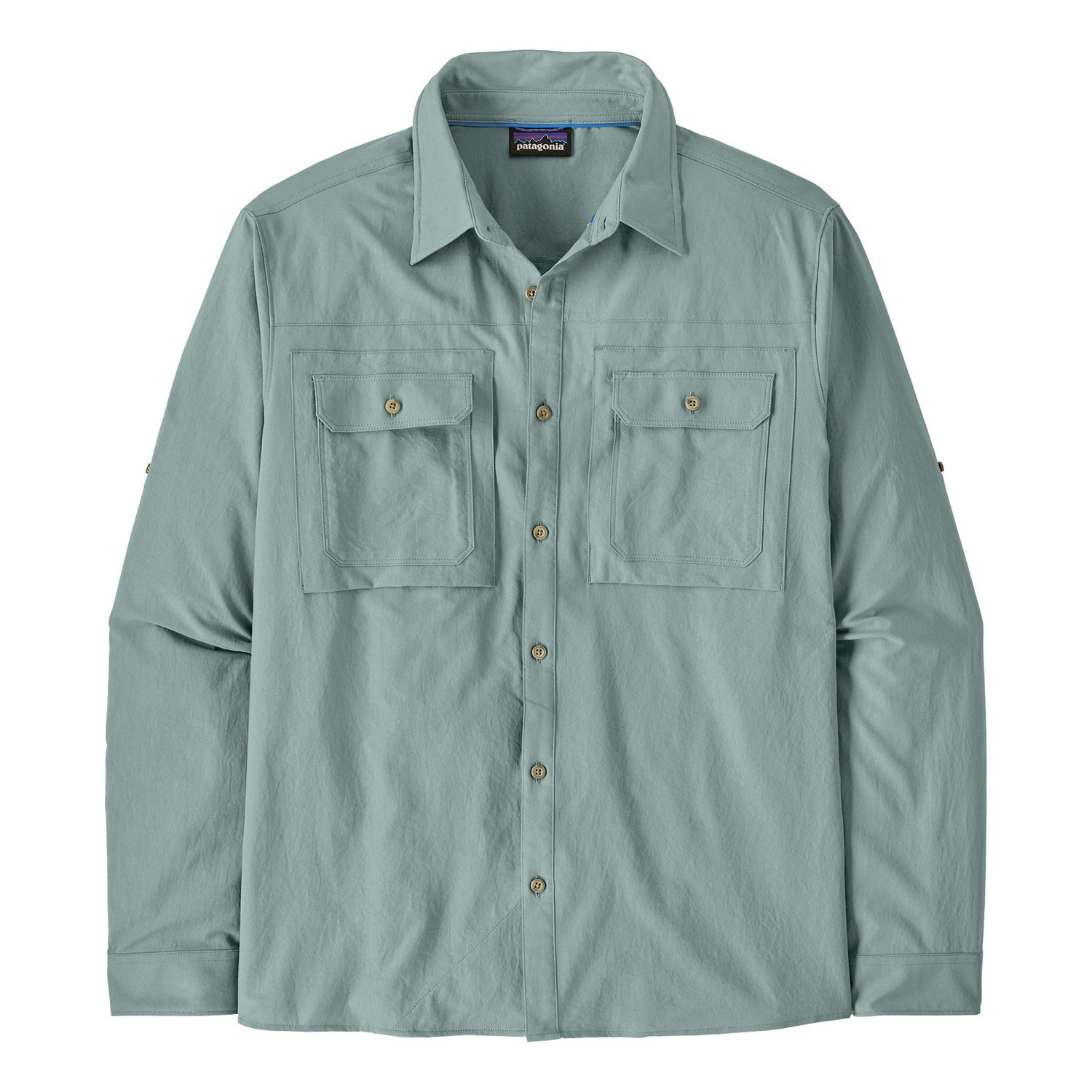 Patagonia M\'s L/S Self Guided Sun Shirt BLSG i gruppen Klær Og Fottøy / UV-klær hos Sportfiskeprylar.se (41825-BLSG-XXLr)