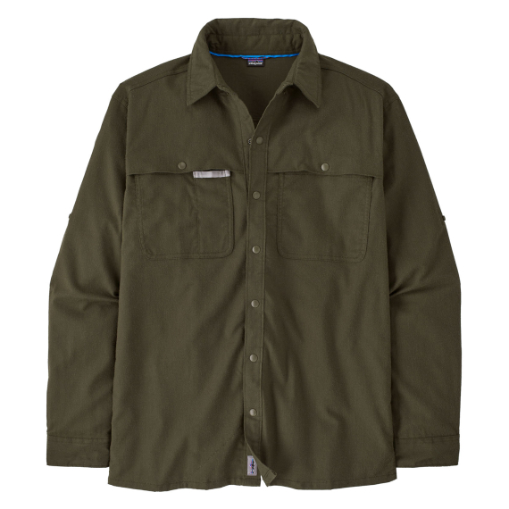 Patagonia M\'s Early Rise Stretch Shirt Pine Needle Green i gruppen Klær Og Fottøy / Klær / Skjorter hos Sportfiskeprylar.se (41920-PNGR-Sr)