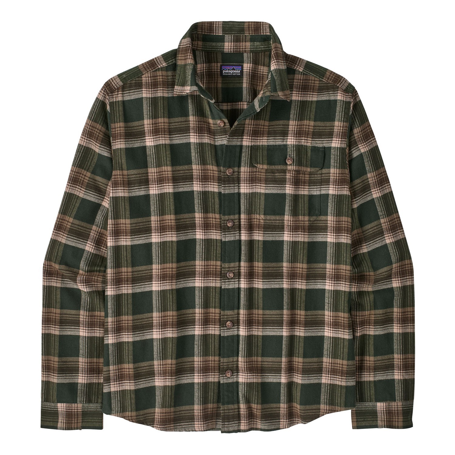 Patagonia M\'s L/S LW Fjord Flannel Shirt CZTL i gruppen Klær Og Fottøy / Klær / Skjorter hos Sportfiskeprylar.se (42410-CZTL-XXLr)