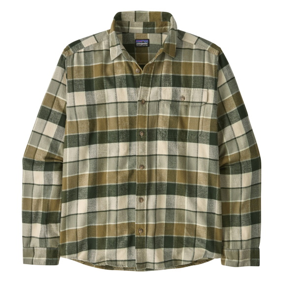 Patagonia M\'s L/S LW Fjord Flannel Shirt ROGN i gruppen Klær Og Fottøy / Klær / Skjorter hos Sportfiskeprylar.se (42410-ROGN-Lr)
