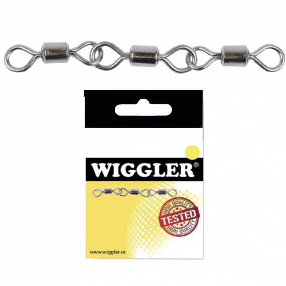 Triple Rolling Swivel, Black Nickel i gruppen Kroker Og Terminal Takkel / Svivler hos Sportfiskeprylar.se (4493-6r)