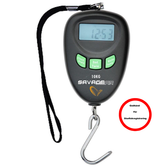 Savage Gear Digi Scale M - >10kg/22lb i gruppen Utstyr Og Tilbehør / Vekt hos Sportfiskeprylar.se (45211)