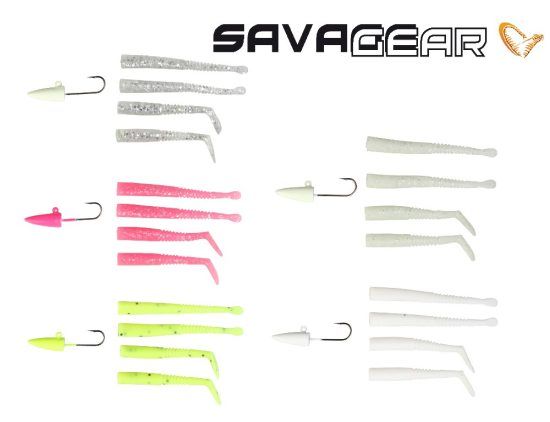 Savage Gear LRF Mini Sandeel Kit 25-pack i gruppen Sluker / Sluksett hos Sportfiskeprylar.se (47133)