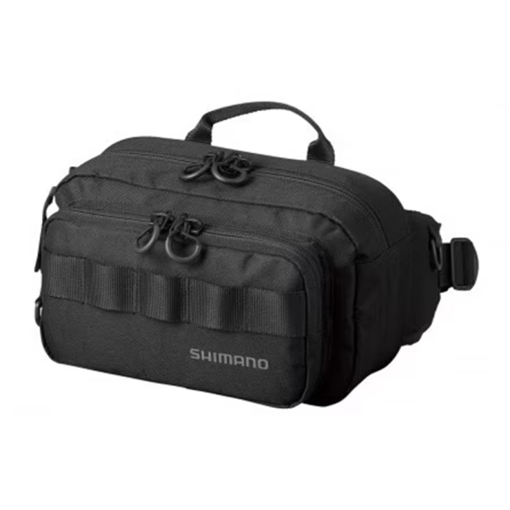 Shimano Hip Bag BW-021T M - Black i gruppen Oppbevaring / Takkelmapper / Hoftebelte hos Sportfiskeprylar.se (491770)