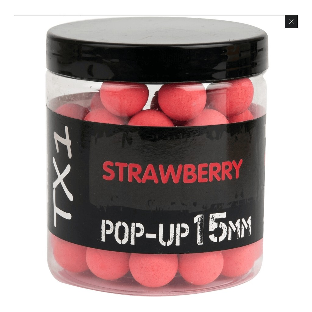SHIMANO Bait TX1 Pop-up Strawberry Fluoro Red i gruppen hos Sportfiskeprylar.se (5000074713DOr)