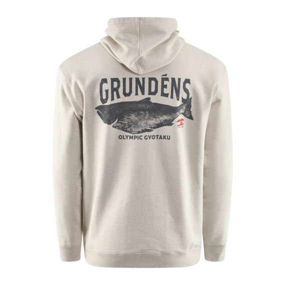 Grundéns Gyotaku Hoodie Bone Heather Chinook i gruppen Klær Og Fottøy / Klær / Gensere / Hettegensere hos Sportfiskeprylar.se (50001-247-0014r)