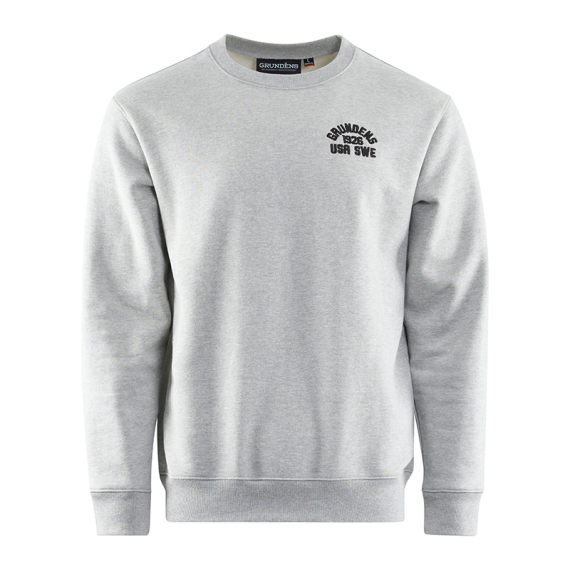 Grundéns 1926 Crew Sweatshirt Athletic Heather i gruppen Klær Og Fottøy / Klær / Gensere / Gensere hos Sportfiskeprylar.se (50012-033-0014r)