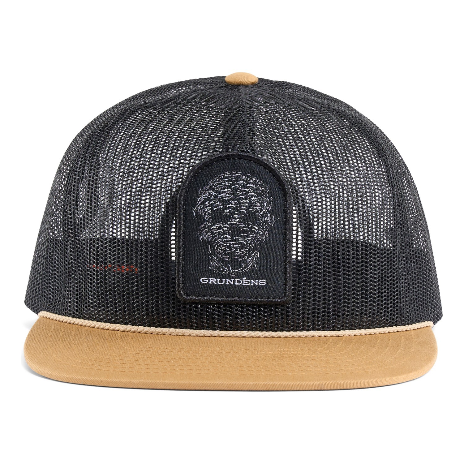 Grundéns Bait Ball Mesh Trucker Black/Khaki i gruppen Klær Og Fottøy / Caps Og Annet Hodeplagg / Caps / Trucker Caps hos Sportfiskeprylar.se (50015-005-0001)