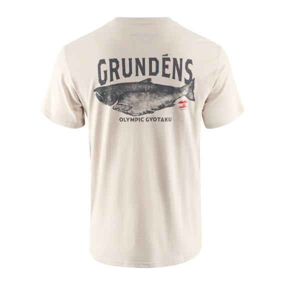 Grundéns Gyotaku SS T-Shirt Bone Heather Chinook i gruppen Klær Og Fottøy / Klær / T-Skjorte hos Sportfiskeprylar.se (50157-247-0013r)