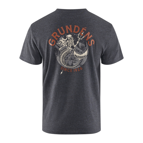 Grundéns Dead Reckoning SS T-Shirt Heather Charcoal i gruppen Klær Og Fottøy / Klær / T-Skjorte hos Sportfiskeprylar.se (50166-011-0013r)