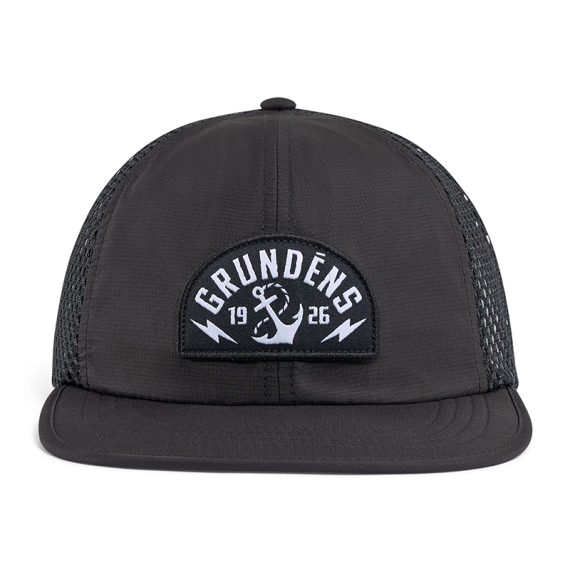 Grundéns Stowaway Packable Trucker Black i gruppen Klær Og Fottøy / Caps Og Annet Hodeplagg / Caps / Trucker Caps hos Sportfiskeprylar.se (50186-001-0001)