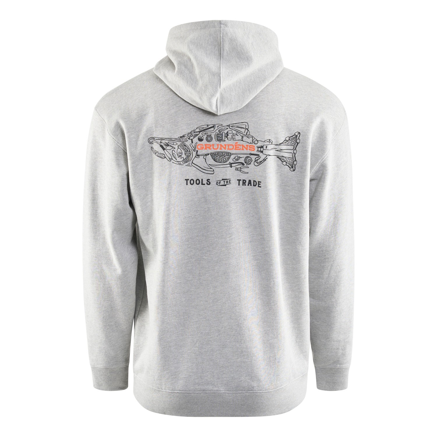 Grundéns Tools of the Trade Hoodie Athletic Heather i gruppen Klær Og Fottøy / Klær / Gensere / Hettegensere hos Sportfiskeprylar.se (50190-033-0013r)