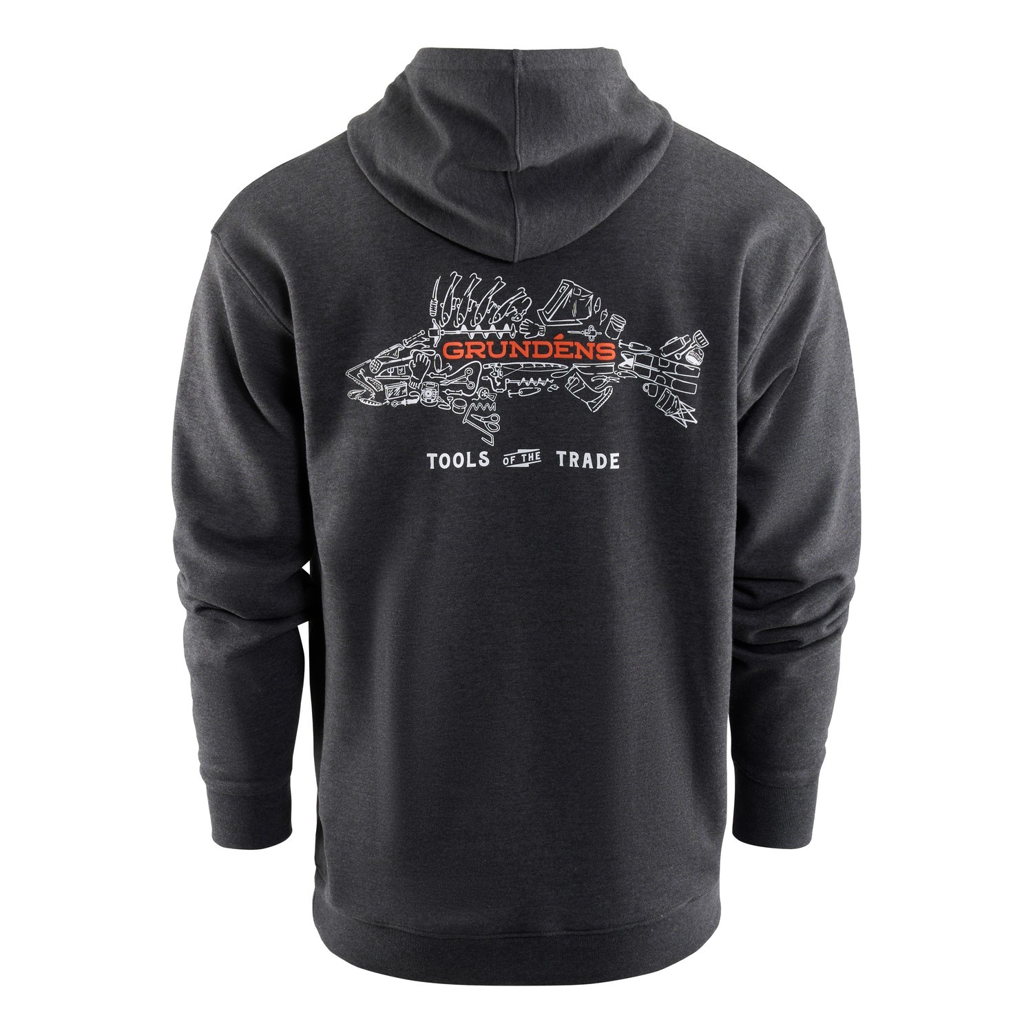 Grundéns Tools of the Trade (Ice) Hoodie Black Heather i gruppen Klær Og Fottøy / Klær / Gensere / Hettegensere hos Sportfiskeprylar.se (50191-004-0013r)
