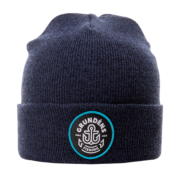 Grundéns Watchhouse Beanie Anchor, Heather Navy i gruppen Klær Og Fottøy / Caps Og Annet Hodeplagg / Luer Og Annet Hodeplagg hos Sportfiskeprylar.se (50386-411-0001)