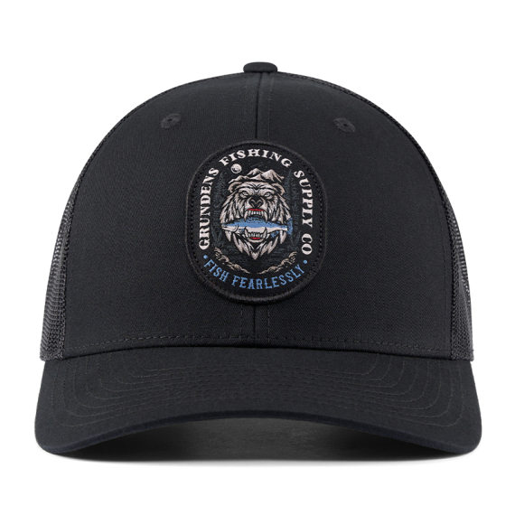 Grundéns Bear Essentials Trucker Black i gruppen Klær Og Fottøy / Caps Og Annet Hodeplagg / Caps / Trucker Caps hos Sportfiskeprylar.se (50510-001-0001)