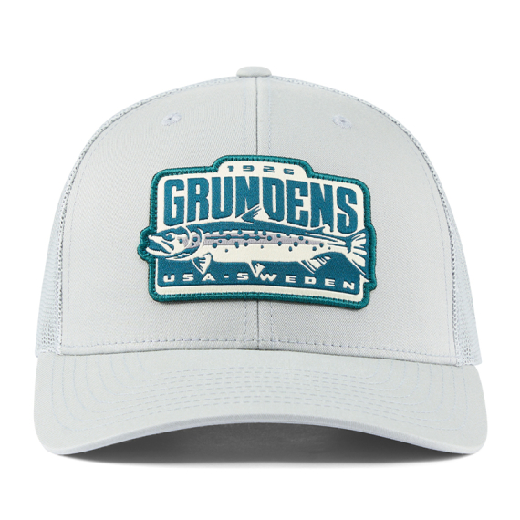 Grundéns Chrome Chaser Trucker Silver i gruppen Klær Og Fottøy / Caps Og Annet Hodeplagg / Caps / Trucker Caps hos Sportfiskeprylar.se (50512-071-0001)