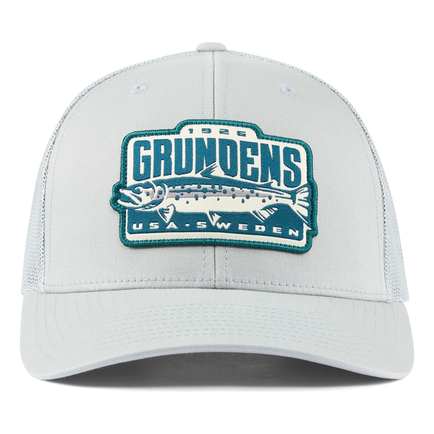 Grundéns Chrome Chaser Trucker Silver i gruppen Klær Og Fottøy / Caps Og Annet Hodeplagg / Caps / Trucker Caps hos Sportfiskeprylar.se (50512-071-0001)